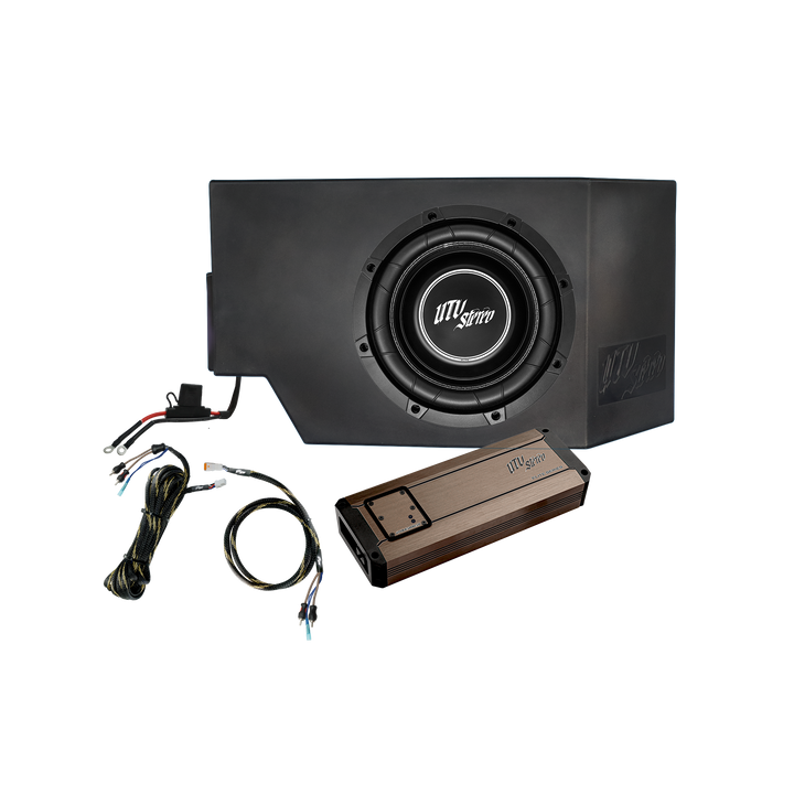 Can-Am® Defender HD10 1200W Single Side 10" Subwoofer Kit  | UTVS-DEF-SUB-1200