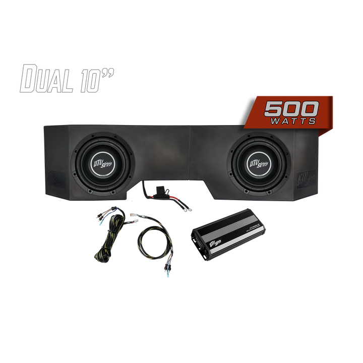 Can-Am® Defender 500W Dual 10" Subwoofer Kit  (Ships May 15th) | UTVS-DEF-SUB-500-2