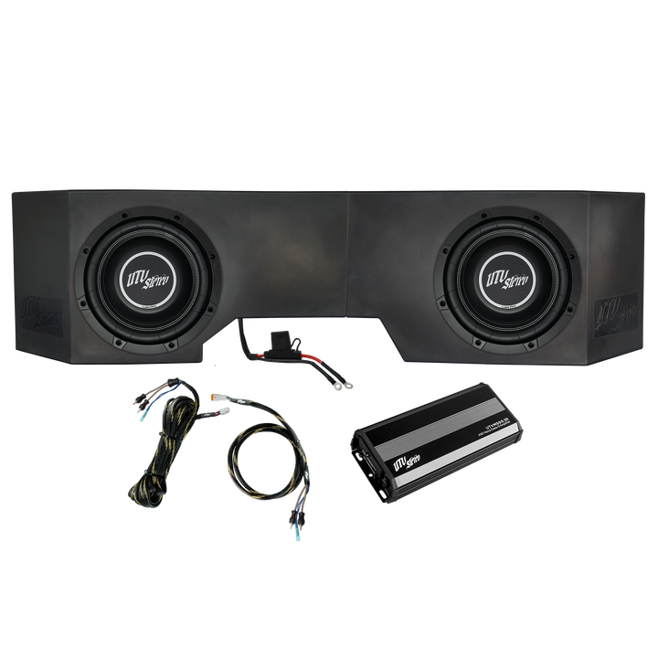 Can-Am® Defender 500W Dual 10" Subwoofer Kit | UTVS-DEF-SUB-500-2