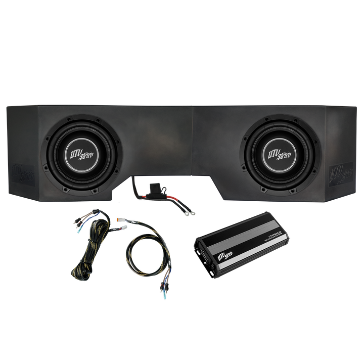 Can-Am® Defender HD10 500W Dual 10" Subwoofer Kit | UTVS-DEF-SUB-500-2