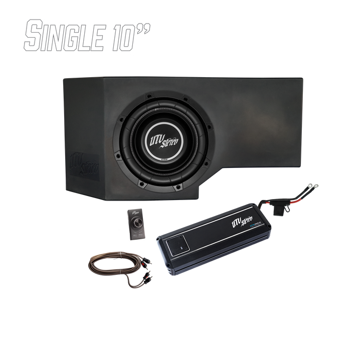 Can-Am® Defender HD11 1000W Single 10" Subwoofer Kit | UTVS-DEF2-1000-1-GO