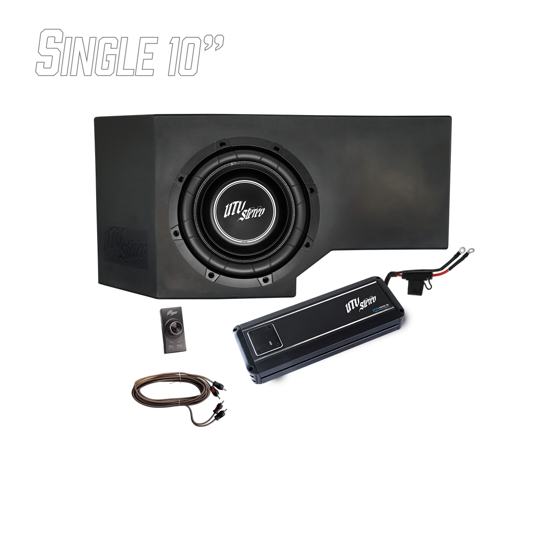 Can-Am® Defender HD11 1000W Single 10" Subwoofer Kit | UTVS-DEF2-1000-1-GO
