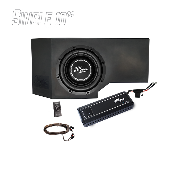Can-Am® Defender HD11 1000W Single 10" Subwoofer Kit | UTVS-DEF2-1000-1-GO