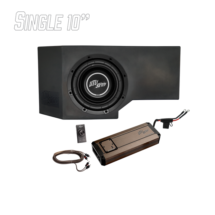 Can-Am® Defender HD11 1200W Single 10" Subwoofer Kit | UTVS-DEF2-1200-1-GO