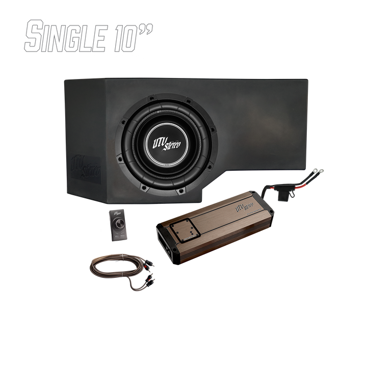 Can-Am® Defender HD11 1200W Single 10" Subwoofer Kit | UTVS-DEF2-1200-1-GO