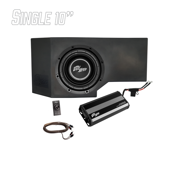 Can-Am® Defender HD11 500W Single 10" Subwoofer Kit | UTVS-DEF2-500-1-GO