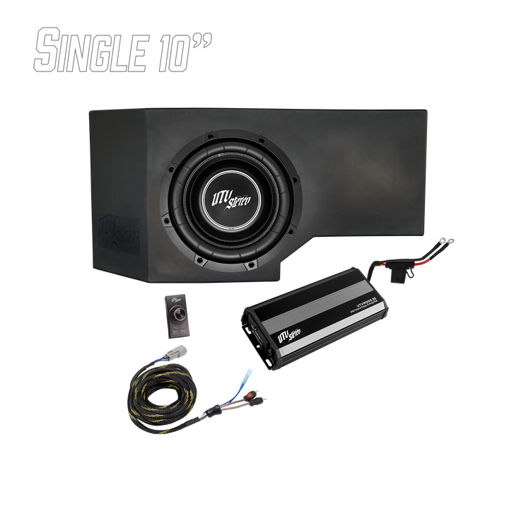 Can-Am® Defender HD11 500W Single 10" Subwoofer Kit | UTVS-DEF2-500-1-GO