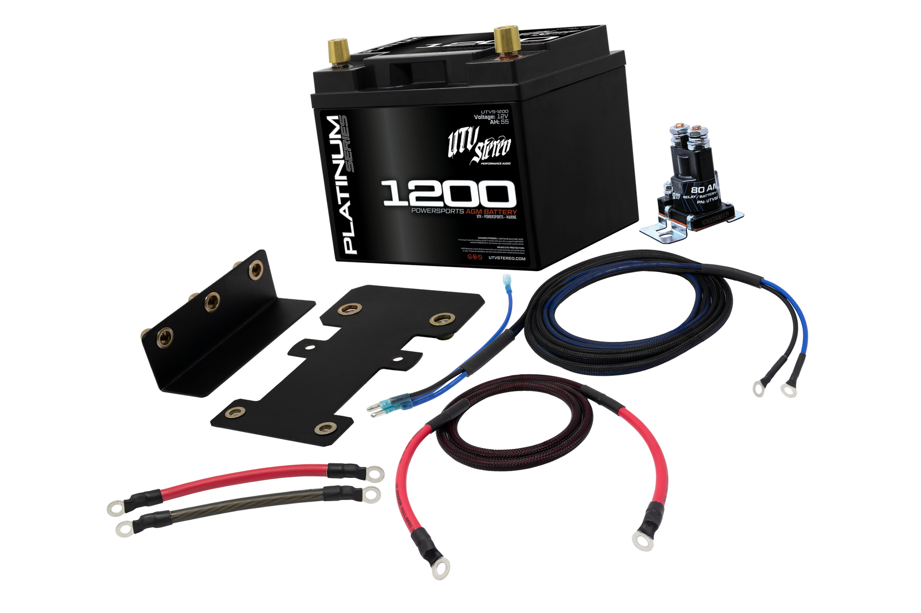 Kawasaki Teryx5 H2 2nd Battery Kit | UTV Stereo Kawasaki Teryx5 H2 2nd Battery Kit | UTV Stereo