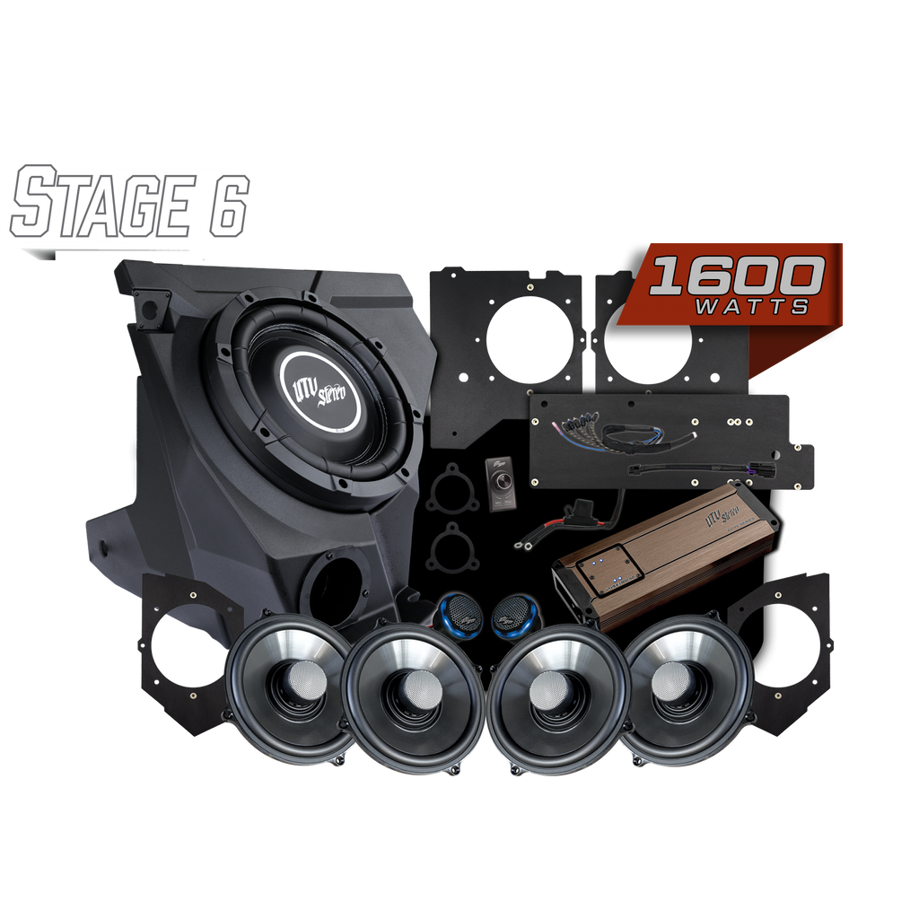 Kawasaki Teryx H2 Garmin Tread® | Elite Stage 6 Kit | UTV Stereo