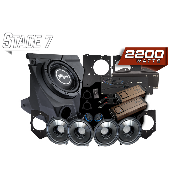 KAWASAKI® TERYX H2 GARMIN TREAD® Elite Stage 7 Stereo Kit | UTVS-H2-S7-GRM