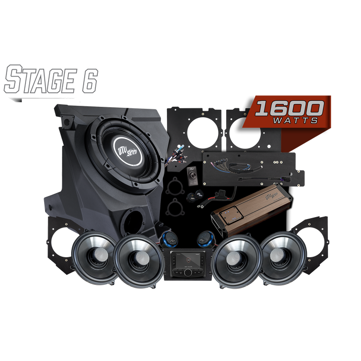 KAWASAKI® TERYX H2 Elite Stage 6 Stereo Kit | UTVS-H2-S6
