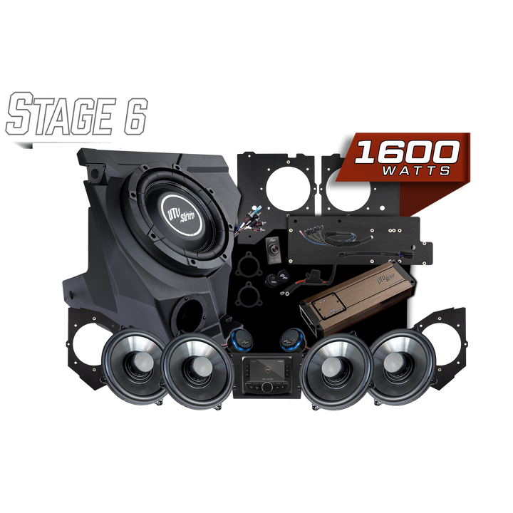 KAWASAKI® TERYX H2 Elite Stage 6 Stereo Kit | UTVS-H2-S6