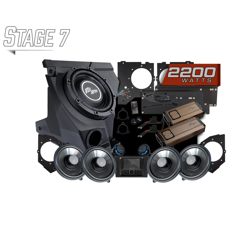 Kawasaki Teryx H2 Elite Stage 7 Stereo Kit | Speaker + Sub + Amp