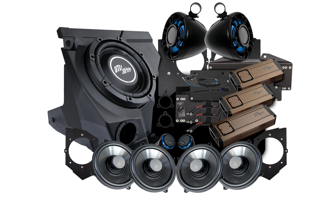 KAWASAKI® TERYX H2 GARMIN TREAD® Elite Stage 8 Stereo Kit | UTVS-H2-S8-GRM