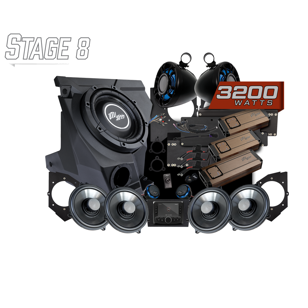 KAWASAKI® TERYX H2 Elite Stage 8 Stereo Kit | UTVS-H2-S8