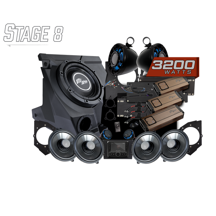 KAWASAKI® TERYX H2 Elite Stage 8 Stereo Kit | UTVS-H2-S8