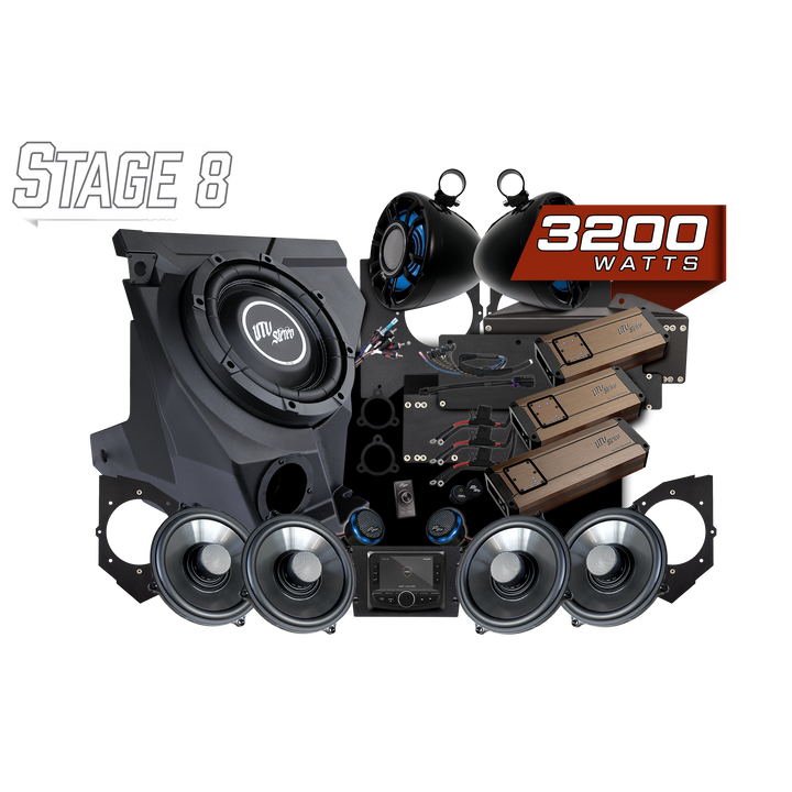 KAWASAKI® TERYX H2 Elite Stage 8 Stereo Kit | UTVS-H2-S8