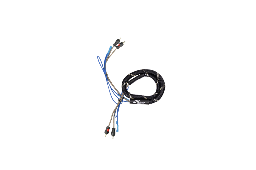 UTV Stereo 2-Channel RCA Harness - Front + Remote | UTVS-HRN-RCA-1