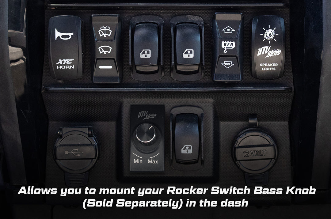 Polaris® Ranger 1500  Rocker Bass Knob Adapter Cable | UTVS-JBL-RC-OUT-TO-RKR-BASS