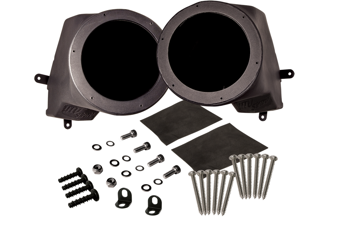 RZR® Pro Series 6.5" Dash Panel Speaker Enclosures (Pair) (6-8 Week Backorder) | UTVS-PRO-DP65