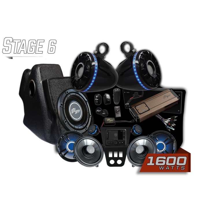 RZR® Pro Series Elite Stage 6 Stereo Kit | UTVS-PRO-S6-E