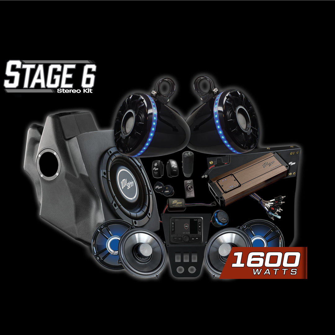 RZR® Pro Series Elite Stage 6 Stereo Kit | UTVS-PRO-S6-E