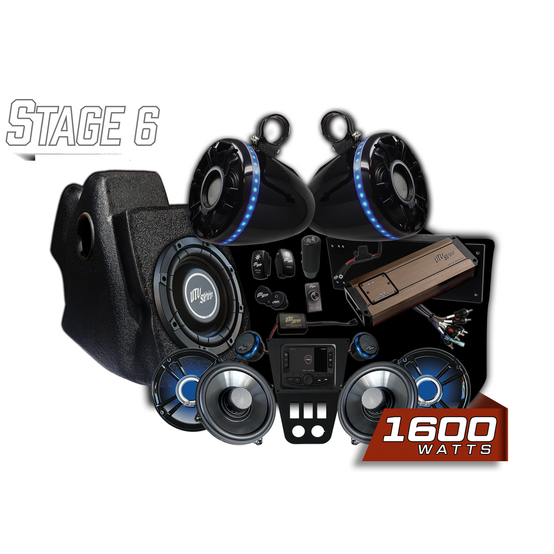 RZR® Pro Series Elite Stage 6 Stereo Kit | UTVS-PRO-S6-E