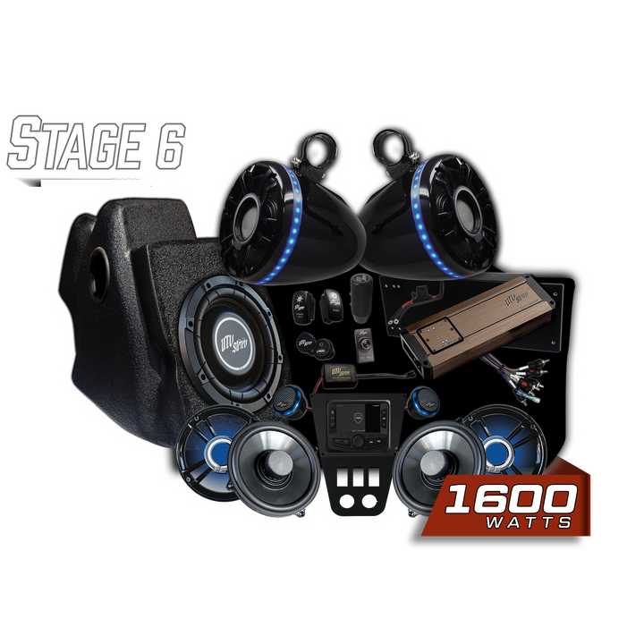 RZR® Pro Series Elite Stage 6 Stereo Kit | UTVS-PRO-S6-E