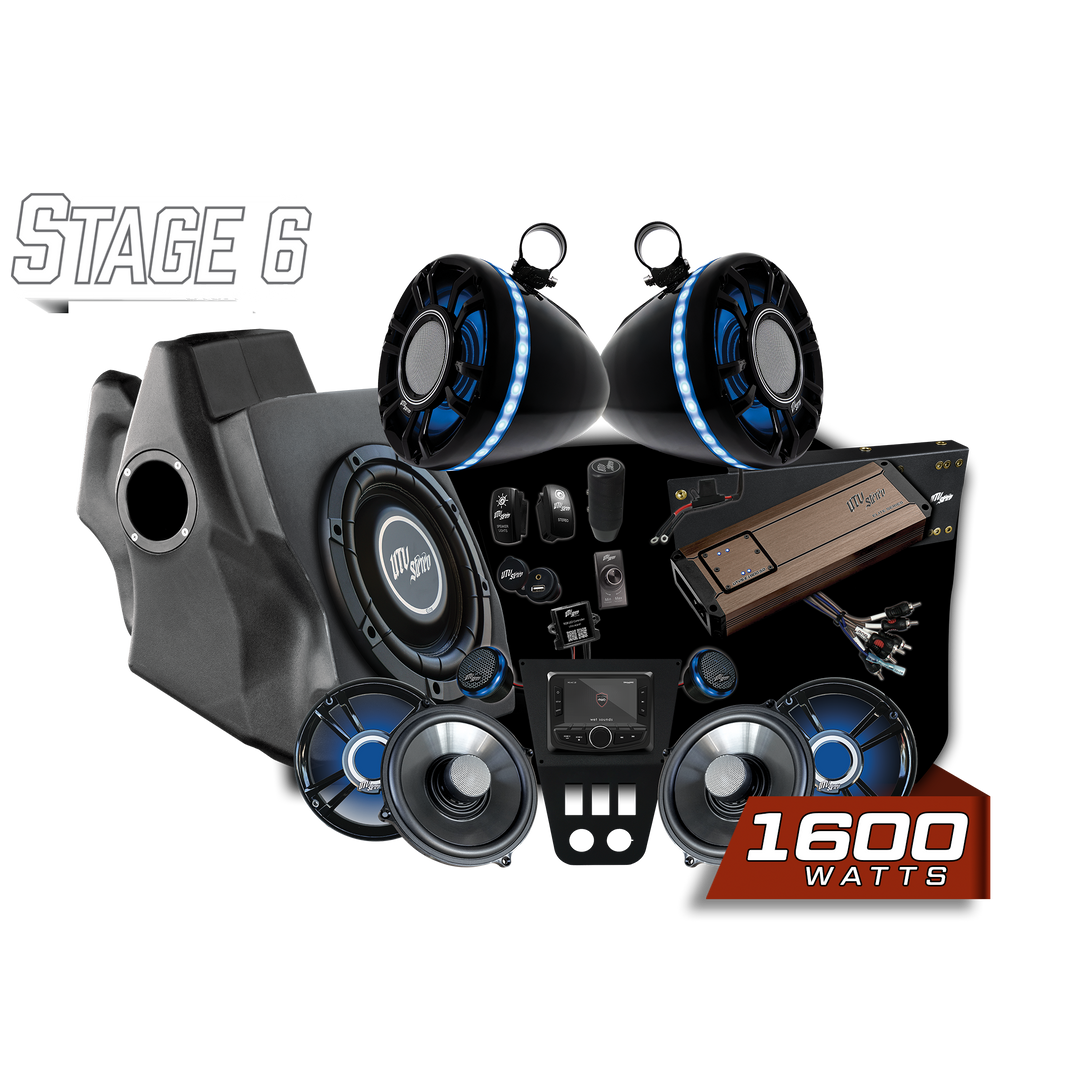 RZR® Pro Series Elite Stage 6 Stereo Kit | UTVS-PRO-S6-E
