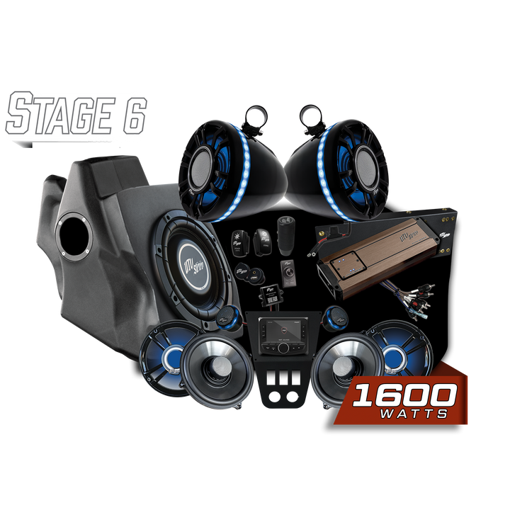 RZR® Pro Series Elite Stage 6 Stereo Kit | UTVS-PRO-S6-E