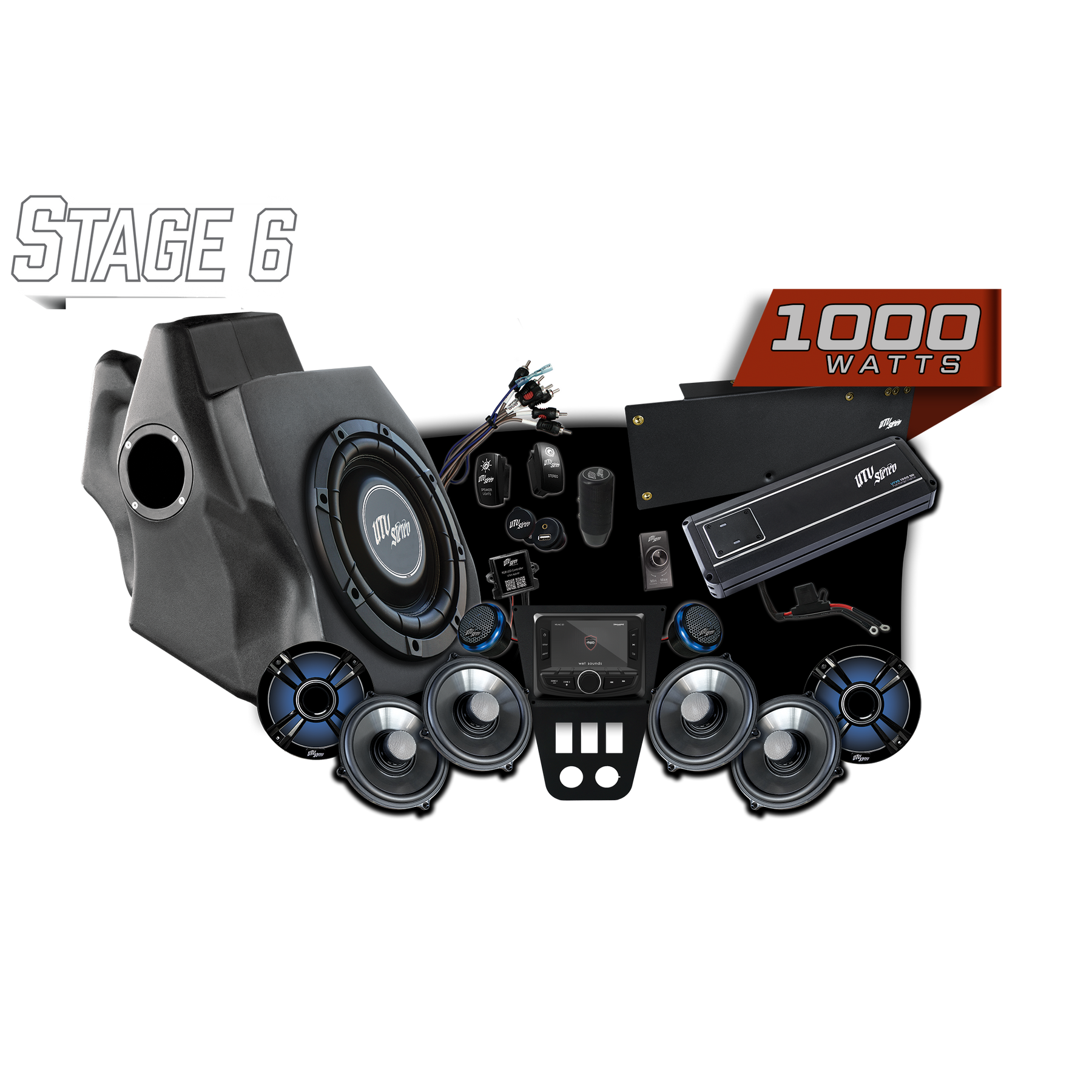 20-'24 Polaris RZR Stage 6 Stereo Kit | Pro Series - Signature 20-'24 Polaris RZR Stage 6 Stereo Kit | Pro Series - Signature