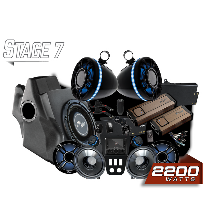 '20-'24 RZR® Pro Series Elite Stage 7 Stereo Kit | UTVS-PRO-S7-E