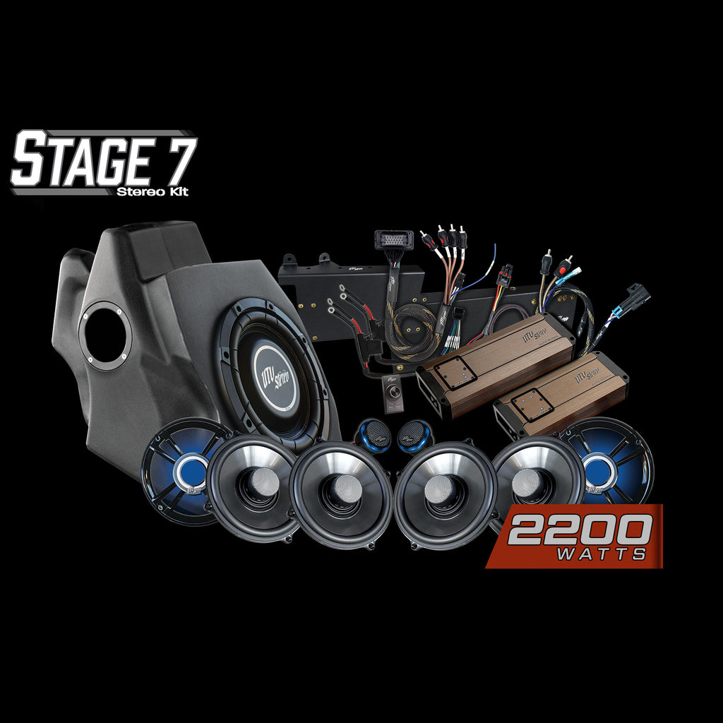 20-'24 Polaris RZR Ride Command Stage 7 Stereo Kit | Pro Series