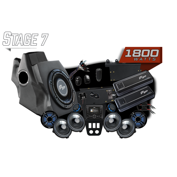 '20-'24 RZR® Pro Series Signature Stage 7 Stereo Kit | UTVS-PRO-S7-S