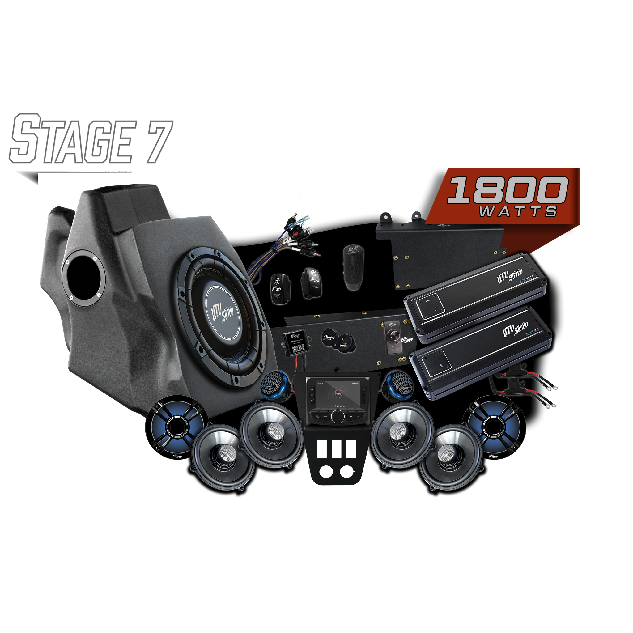 20-'24 Polaris RZR Stage 7 Stereo Kit | Pro Series - Signature
