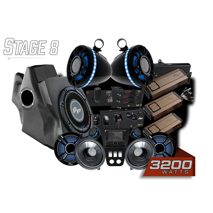 '20-'24 RZR® Pro Series Elite Stage 8 Stereo Kit | UTVS-PRO-S8-E