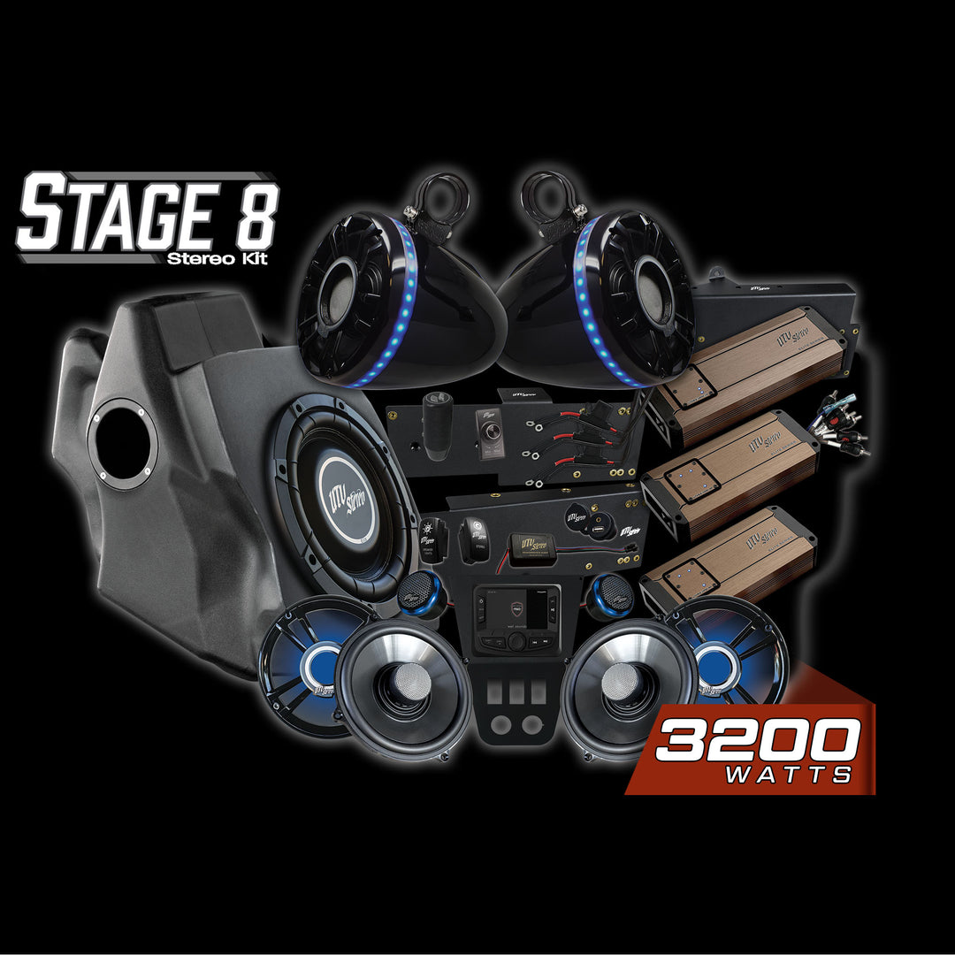 RZR® Pro Series Elite Stage 8 Stereo Kit | UTVS-PRO-S8-E