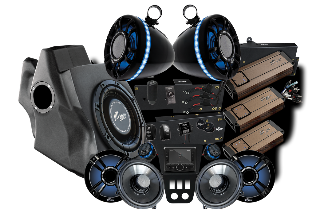'20-'24 RZR® Pro Series Elite Stage 8 Stereo Kit | UTVS-PRO-S8-E
