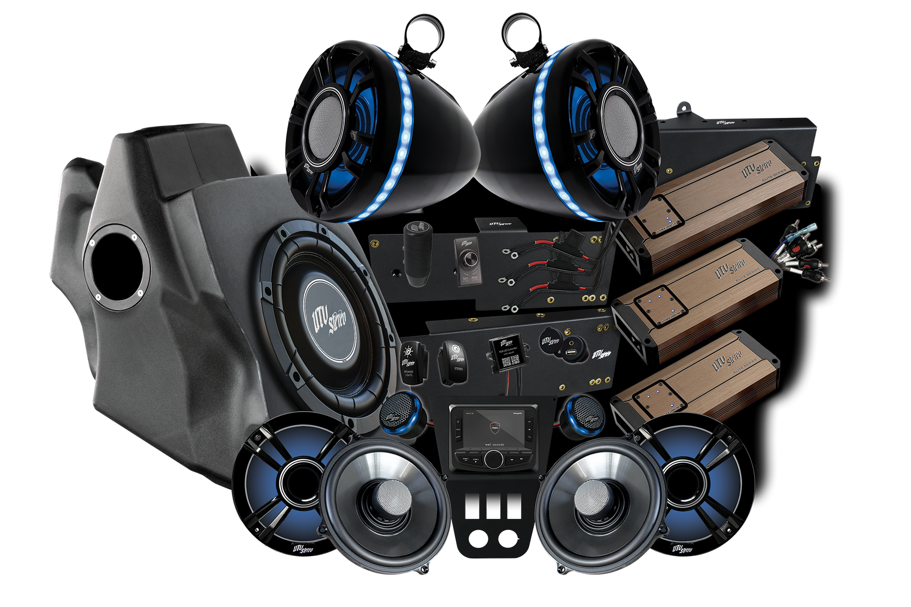 20-'24 Polaris RZR Stage 8 Stereo Kit | Pro Series - Elite | UTV