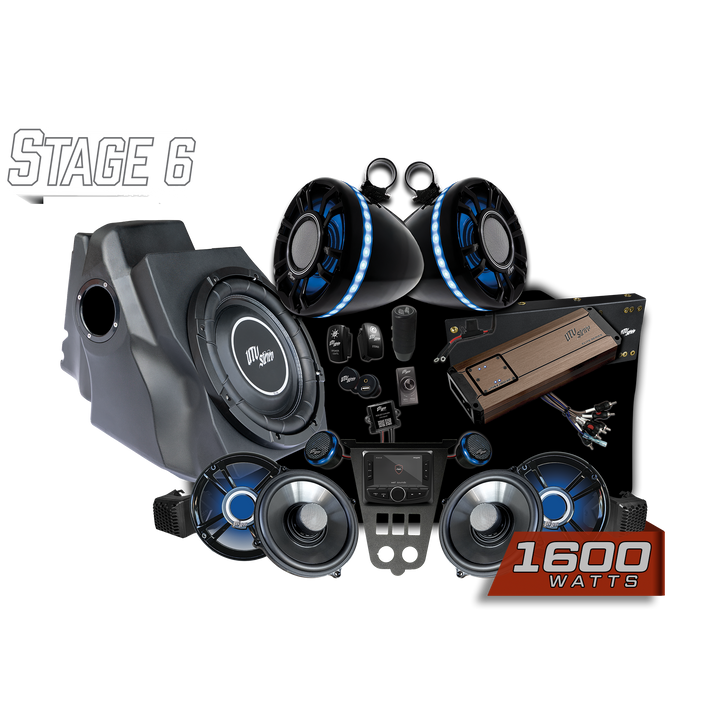 2025+ RZR® Pro Series Elite Stage 6 Stereo Kit | UTVS-PRO2-S6-E