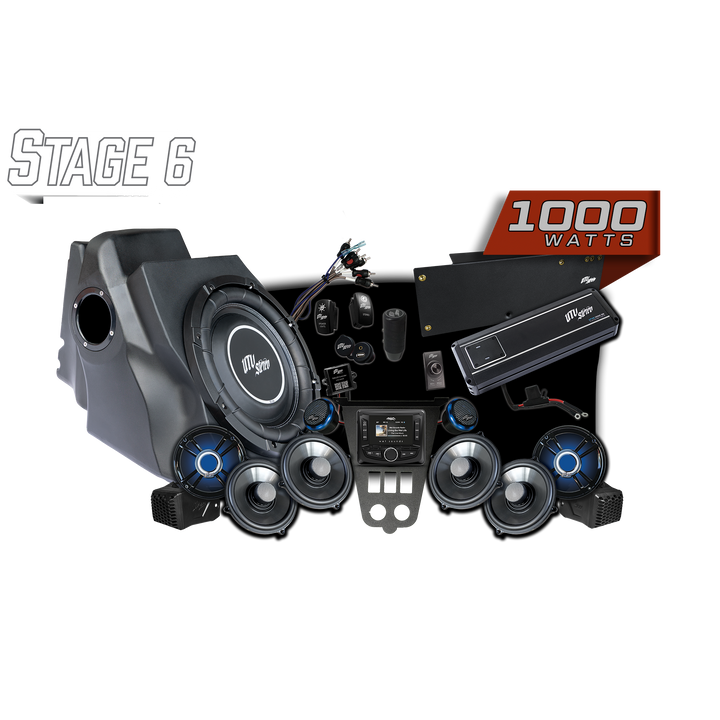 2025+ RZR® Pro Series Signature Stage 6 Stereo Kit | UTVS-PRO2-S6-S