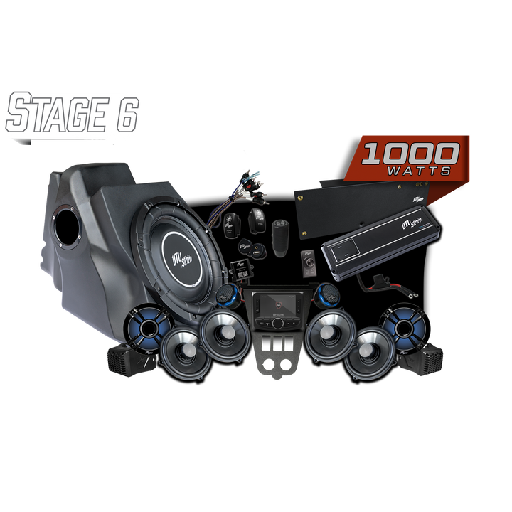 '25-'26 RZR® Pro Series Signature Stage 6 Stereo Kit | UTVS-PRO2-S6-S