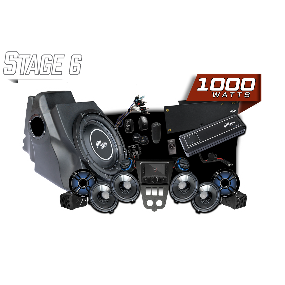 '25-'26 RZR® Pro Series Signature Stage 6 Stereo Kit | UTVS-PRO2-S6-S