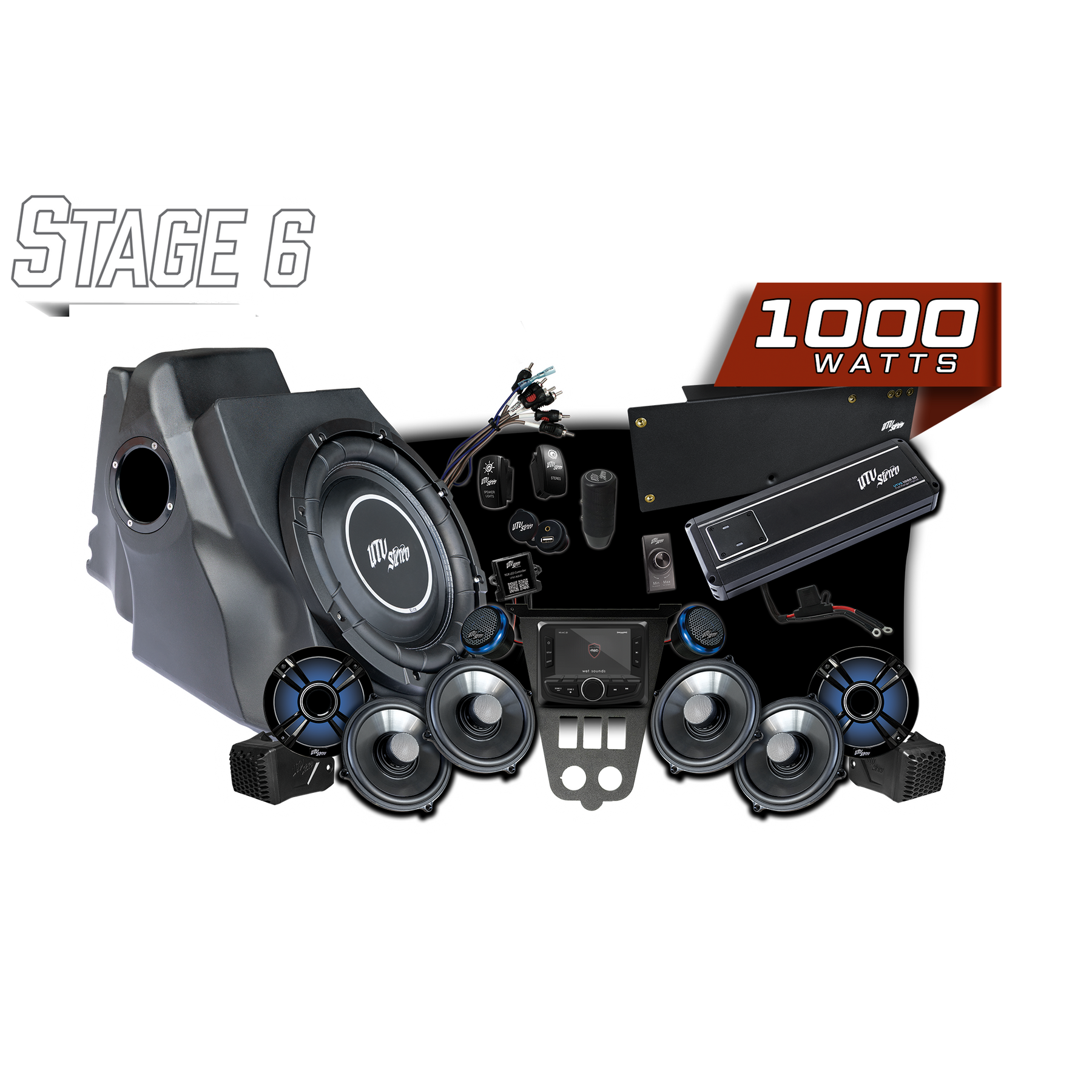 2025+ Polaris RZR Stage 6 Stereo Kit | Pro Series - Signature 2025+ Polaris RZR Stage 6 Stereo Kit | Pro Series - Signature
