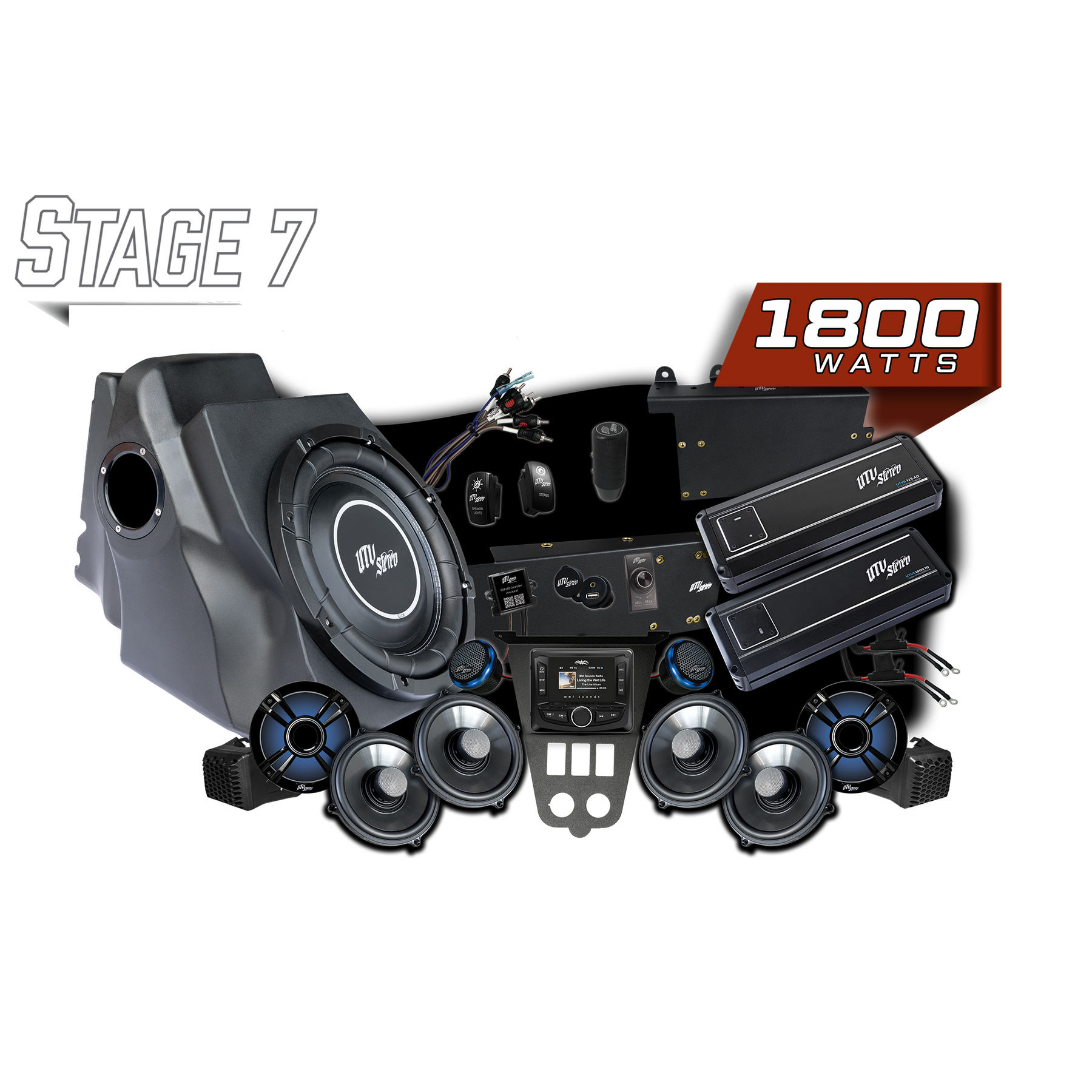 SR3Dとオーディオインターフェースセット 2025+ Polaris RZR Stage 7 Stereo Kit | Pro Series - Signature