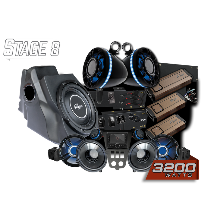2025+ RZR® Pro Series Elite Stage 8 Stereo Kit | UTVS-PRO2-S8-E