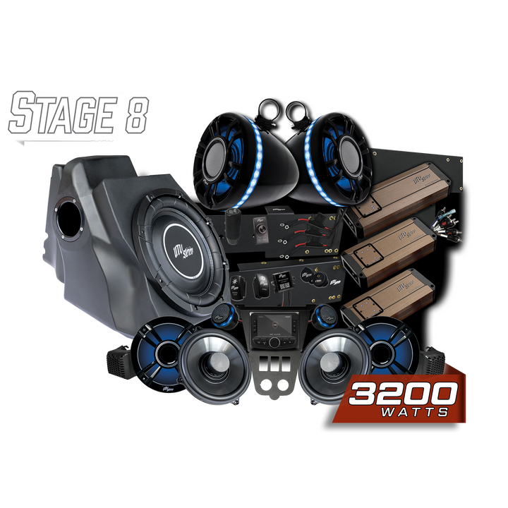 '25-'26 RZR® Pro Series Elite Stage 8 Stereo Kit | UTVS-PRO2-S8-E