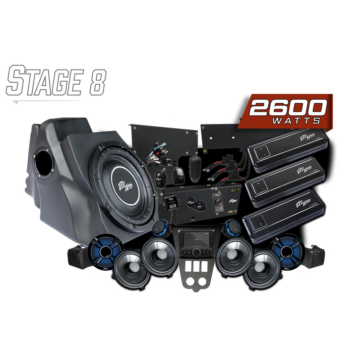 '25-'26 RZR® Pro Series Signature Stage 8 Stereo Kit | UTVS-PRO2-S8-S