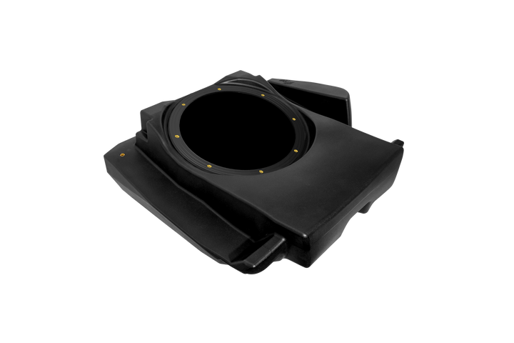 Can-Am® Maverick R 10" Front Passenger Subwoofer Enclosure (4-SEAT MODELS) – Unloaded | UTVS-R-ENC-PASS-4F