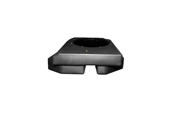 Can-Am® Maverick R 10" Rear Passenger Subwoofer Enclosure (PRE-ORDER ONLY)(4-SEAT MODELS) – Unloaded | UTVS-R-ENC-PASS-4R